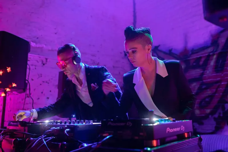 Playing a club room