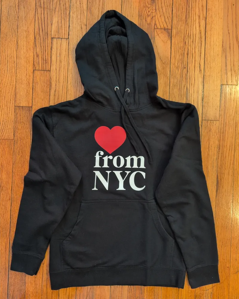Heart from NYC hoodie
